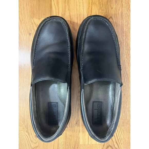 Dansko Wayne Black Full Grain Leather Slip On Shoes Men’s Size EU 48 US‎ 14.5/15 - Picture 3 of 8